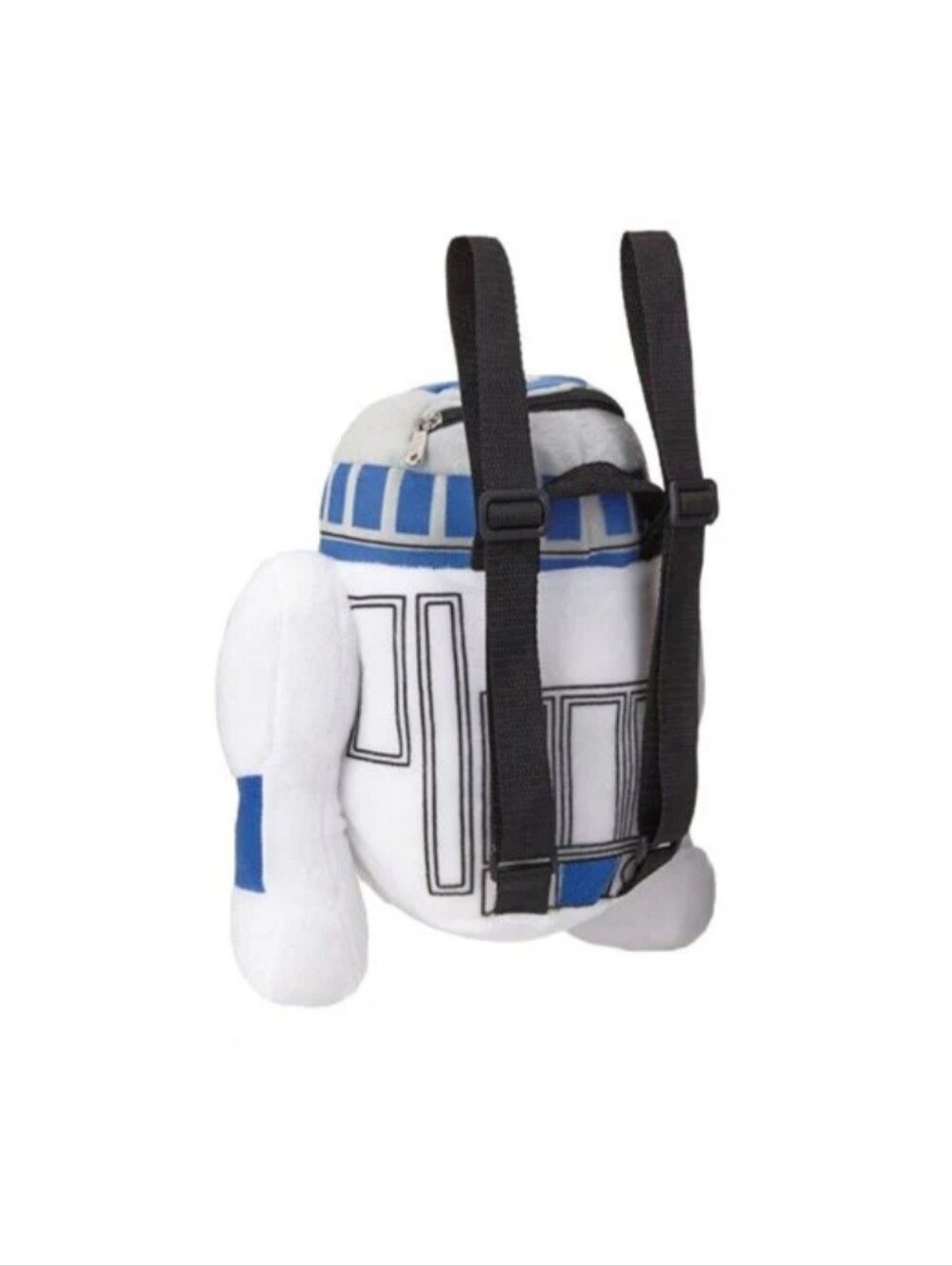 Star Wars Plush Backpack R2D2 - PLUS! R2D2 Storage Container with Handle - Picture 3 of 12